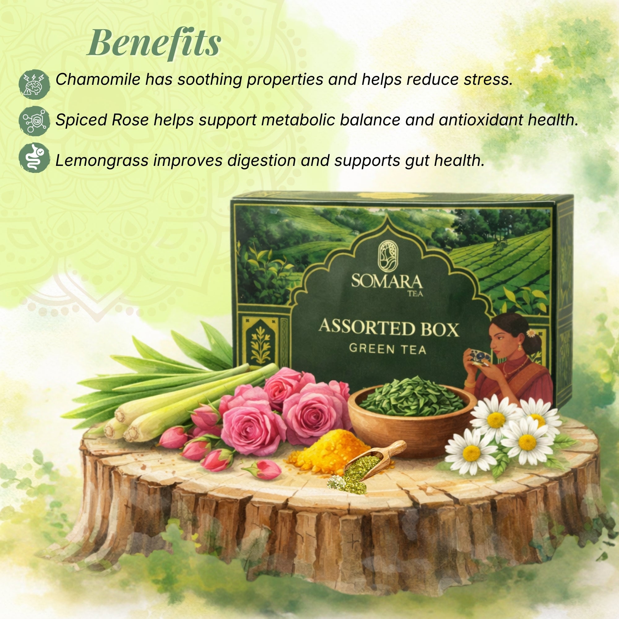 Assorted Box Green Tea