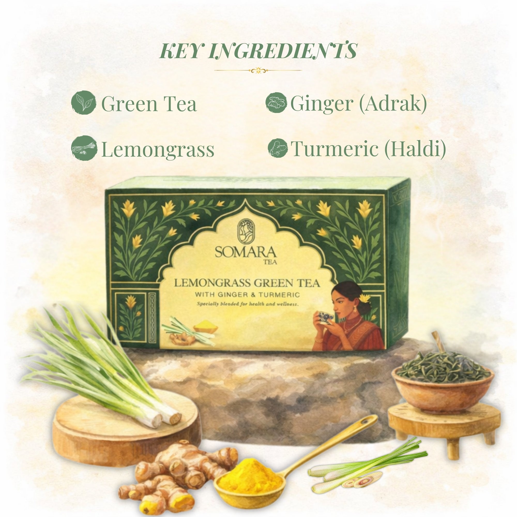 Lemongrass Green Tea