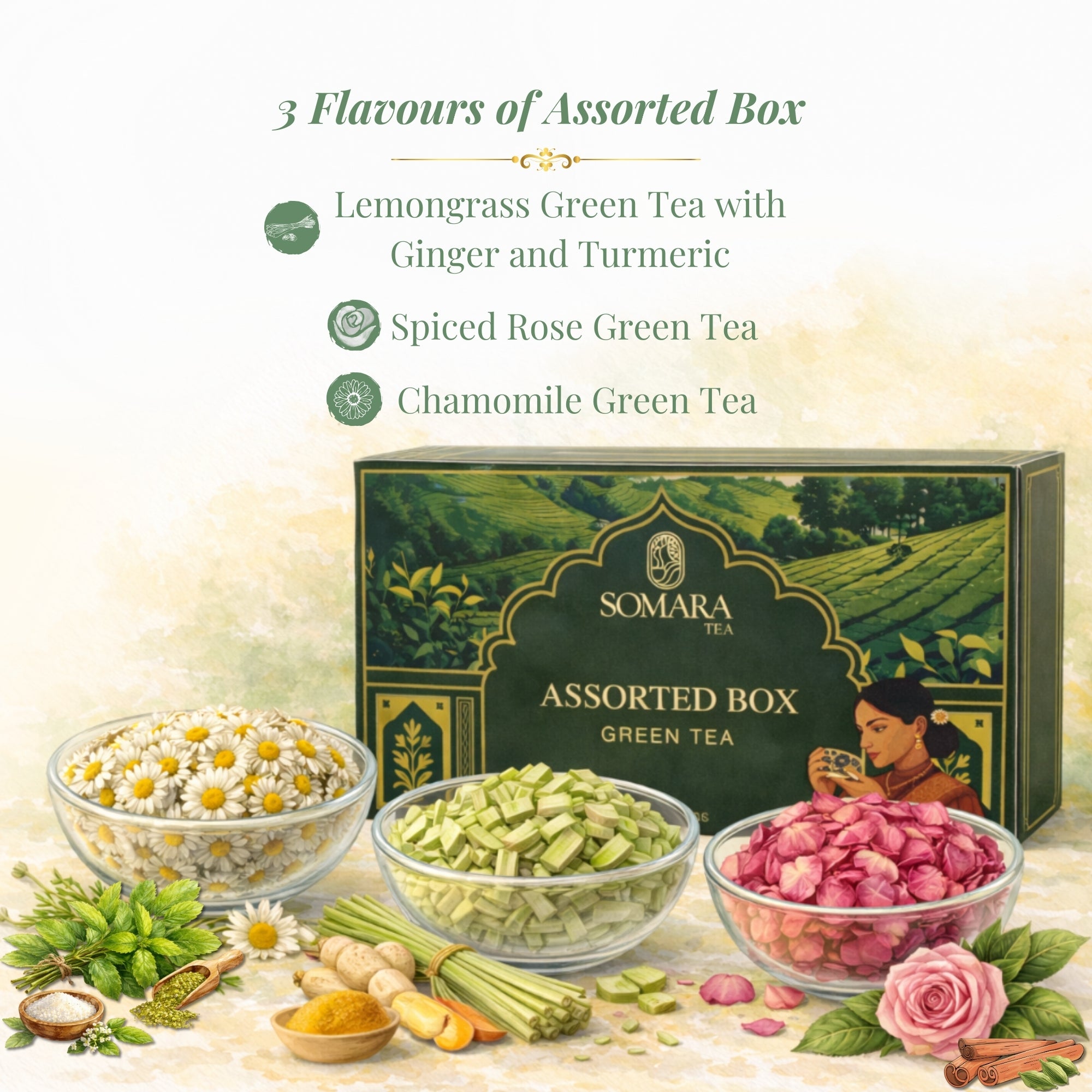 Assorted Box Green Tea