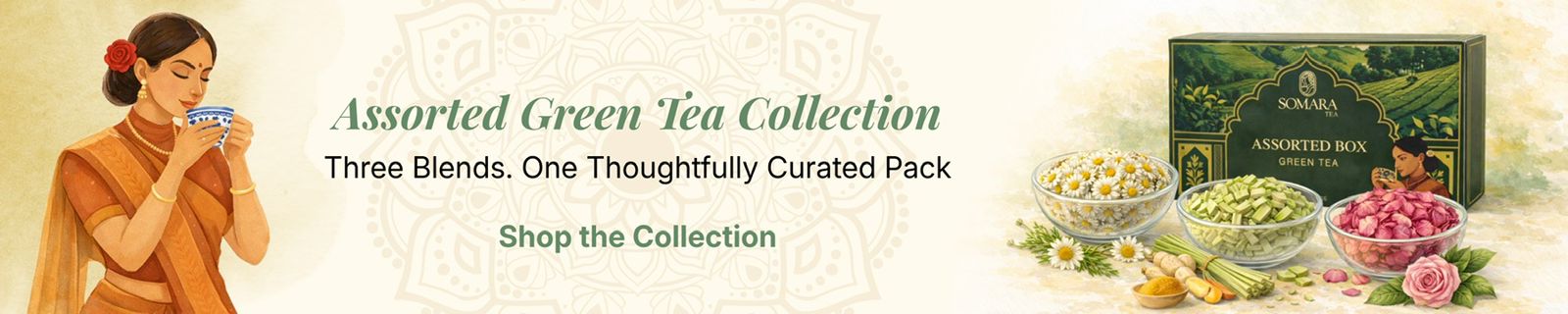 Assorted Box Green Tea